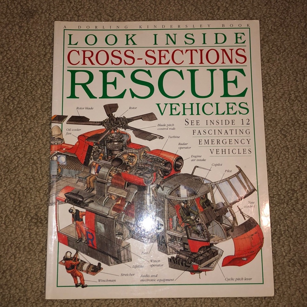 Look Inside across-sections Rescue Vehicles